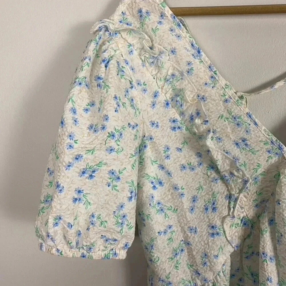 Nasty Gal Floral Mini Cottage Core Dress - Picture 4 of 12